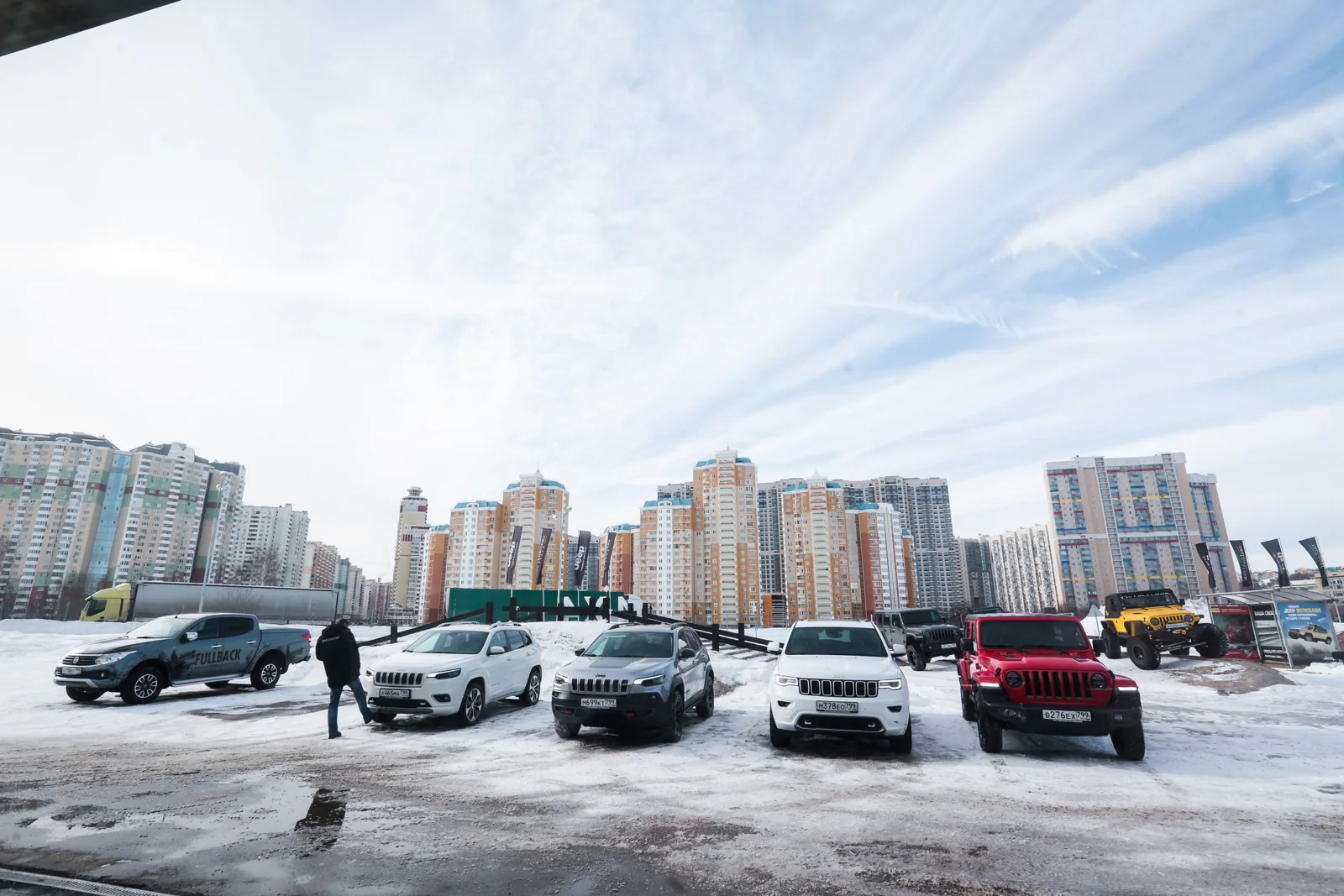Линейка автомобилей Jeep