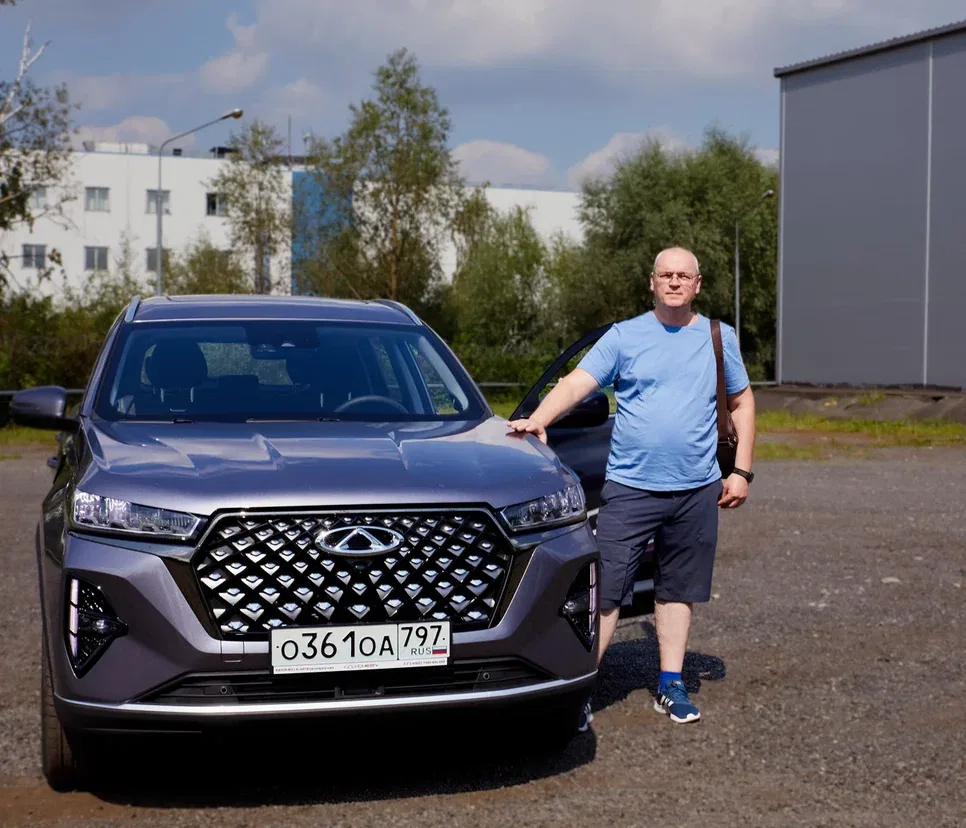 Гость мероприятия рядом с CHERY TIGGO 7 PRO MAX