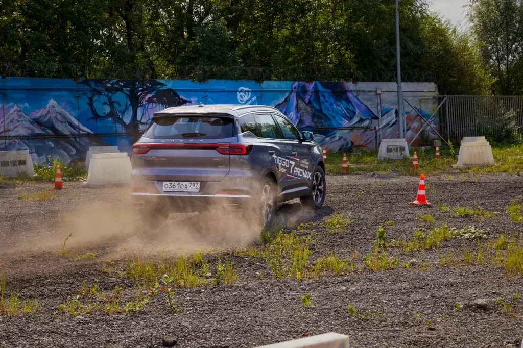 CHERY TIGGO 7 PRO MAX в движении
