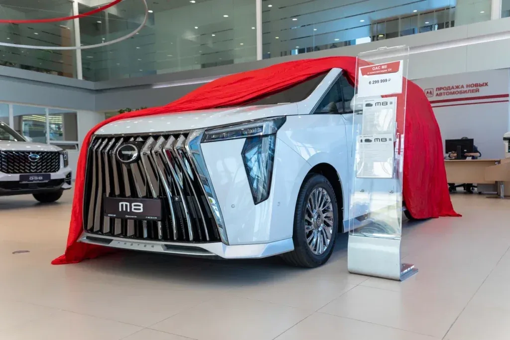 GAC M8 на презентации GAC M8