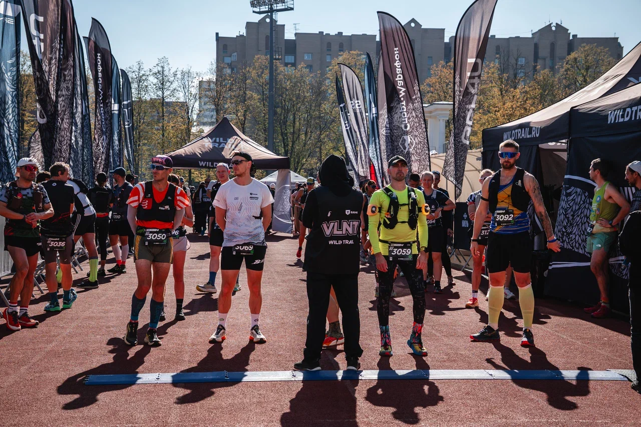 Участники CITY TRAIL перед стартом в Измайлове